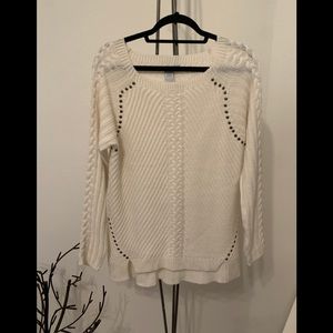 Alberto Makali Cable-Knit Sweater
